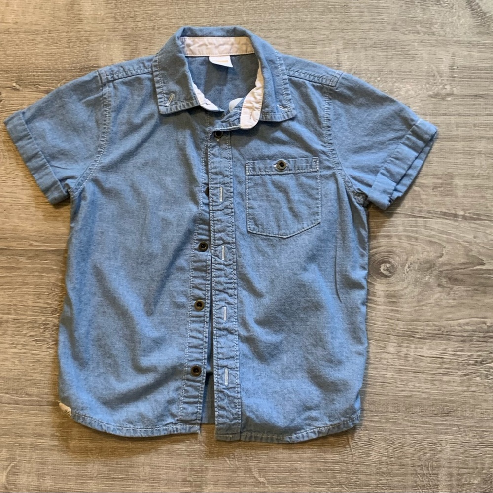 Short sleeve button down